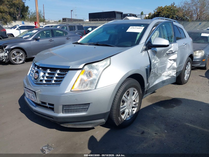 2016 Cadillac SRX, Right Side, IAAI, VIN 3GYFNBE35GS541634 — photo 2