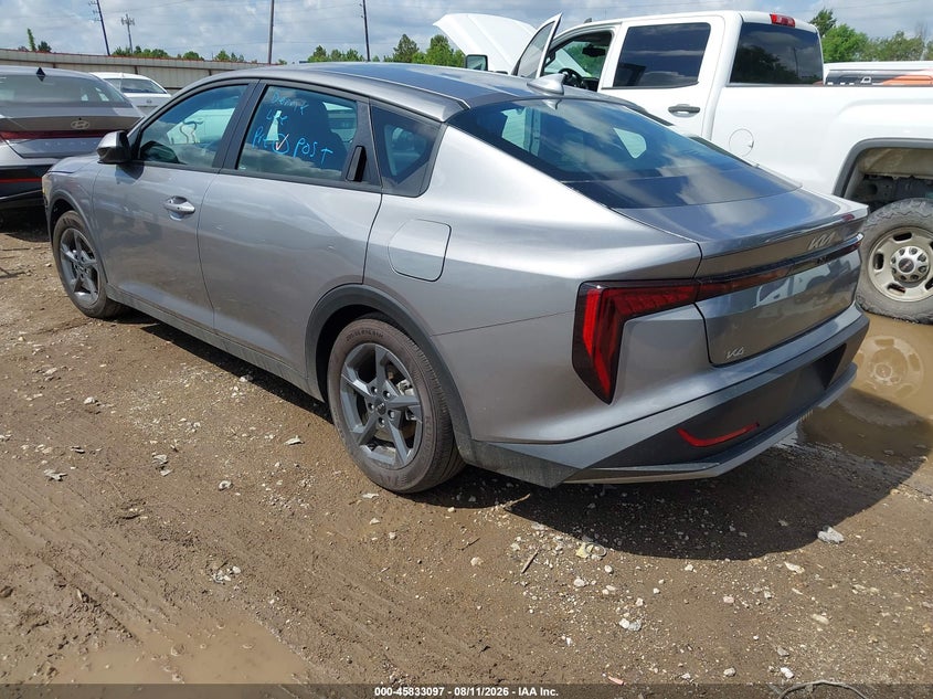 Vin: 3kpft4de8te293608, lot: 46331998, kia k4 lxs 20263
