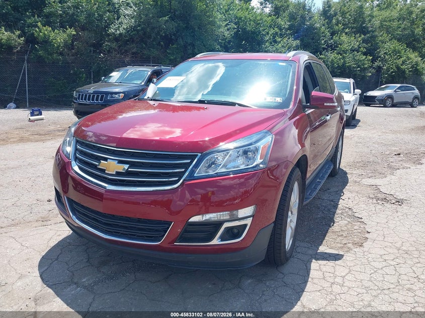 Vin: 1gnkvgkd0hj319950, lot: 46332003, chevrolet traverse lt 20172