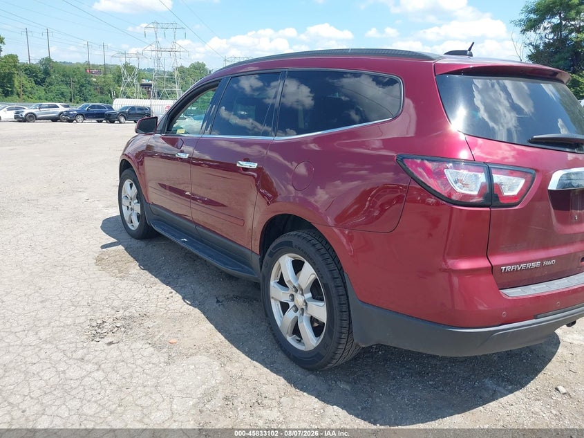 Vin: 1gnkvgkd0hj319950, lot: 46332003, chevrolet traverse lt 20173