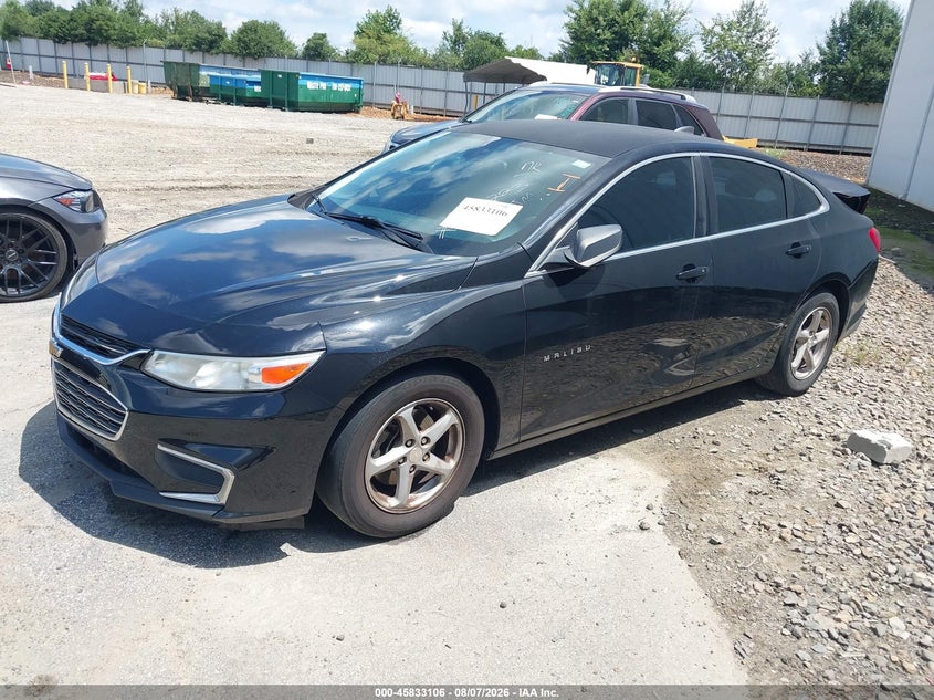 2017 Chevrolet Malibu, Звичайний знос, IAAI, VIN 1G1ZB5STXHF290223 — фото 2