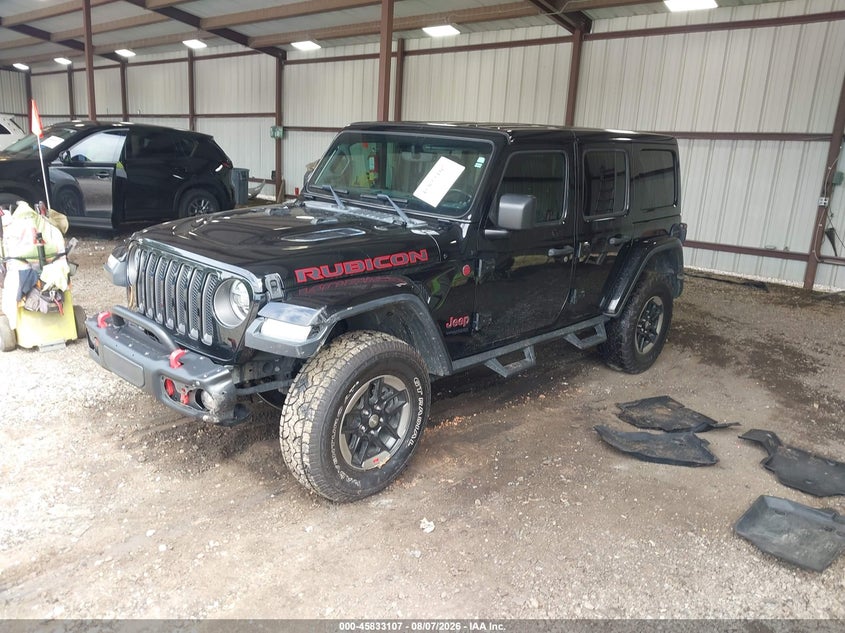 Vin: 1c4hjxfg5jw258963, lot: 46332009, jeep wrangler unlimited rubicon 4x4 20182