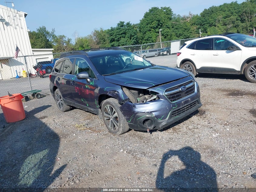 Vin: 4s4bsanc9j3226240, lot: 46332015, subaru outback 2.5i limited 2018 img_1