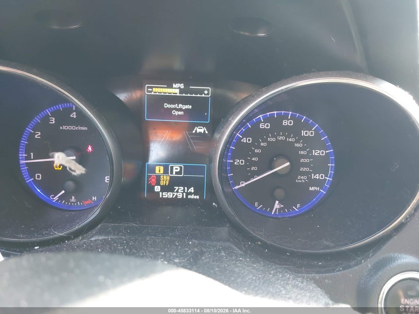 SUBARU OUTBACK 2018 VIN 4S4BSANC9J3226240