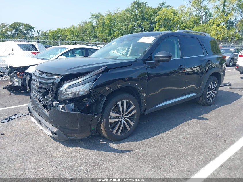 Vin: 5n1dr3dj7sc317783, lot: 46332019, nissan pathfinder platinum 4wd 20252