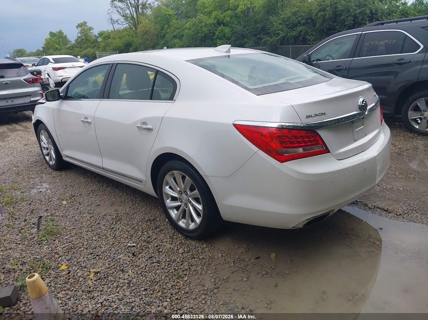Vin: 1g4gb5g3xff168378, lot: 46332027, buick lacrosse leather 20153