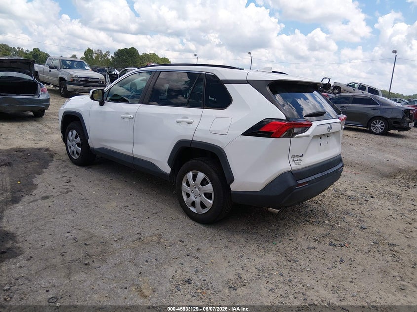 Vin: 2t3k1rfv9lw071324, lot: 46332030, toyota rav4 le 20203