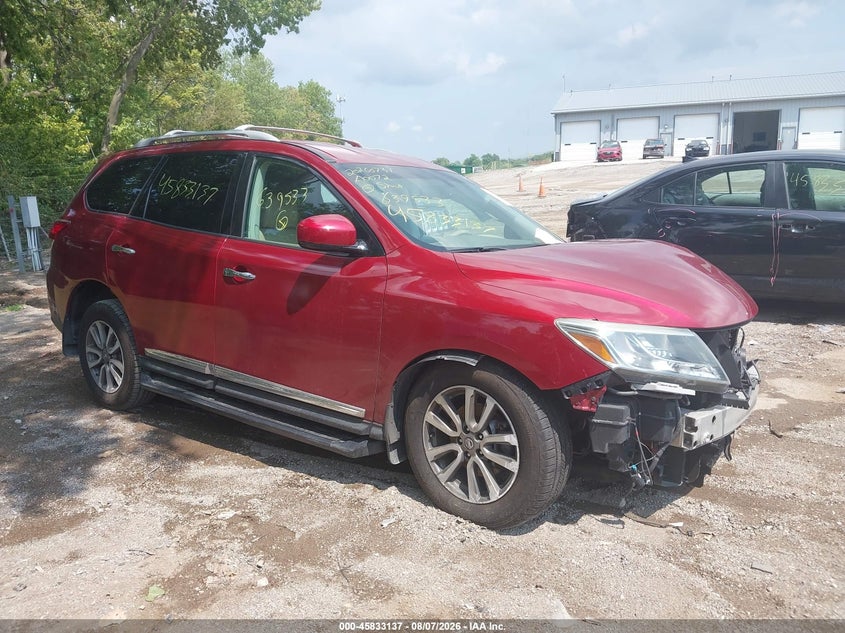 Vin: 5n1ar2mm2dc639533, lot: 46332038, nissan pathfinder sl 2013 img_1