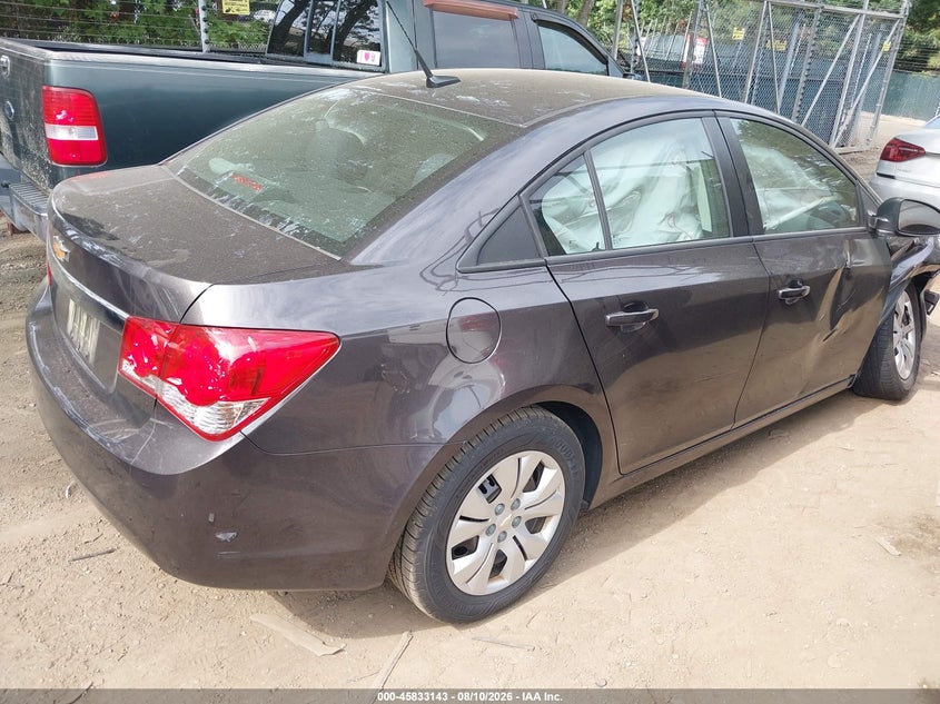 CHEVROLET CRUZE 2014 VIN 1G1PA5SG5E7440922
