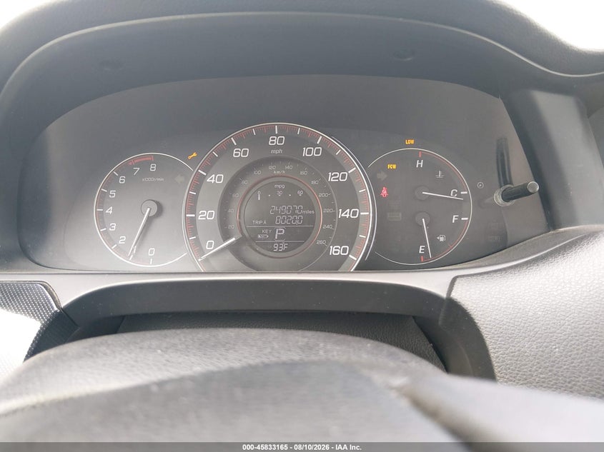 2013 HONDA ACCORD auction photo 7