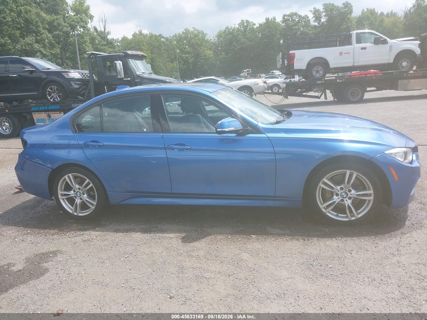 2015 BMW 3ER SEDAN 3.0L I-6 DI, DOHC, VVT, TURBO, 300HP