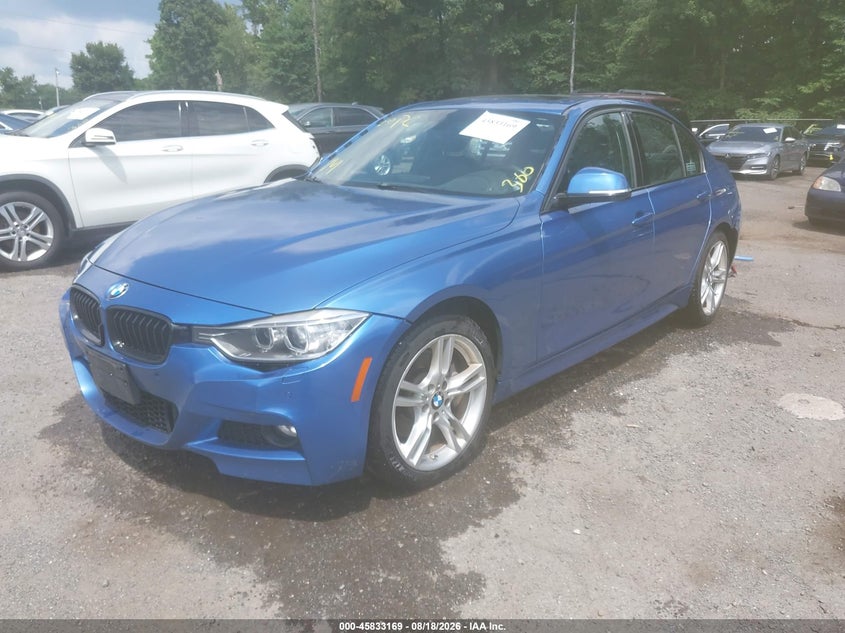 2015 BMW 3ER SEDAN 3.0L I-6 DI, DOHC, VVT, TURBO, 300HP