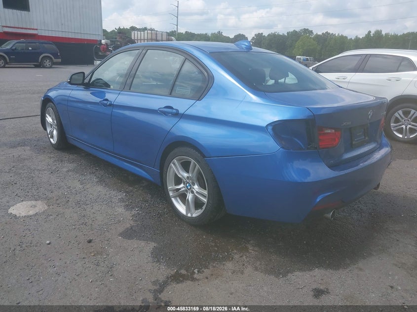 2015 BMW 3ER SEDAN 3.0L I-6 DI, DOHC, VVT, TURBO, 300HP