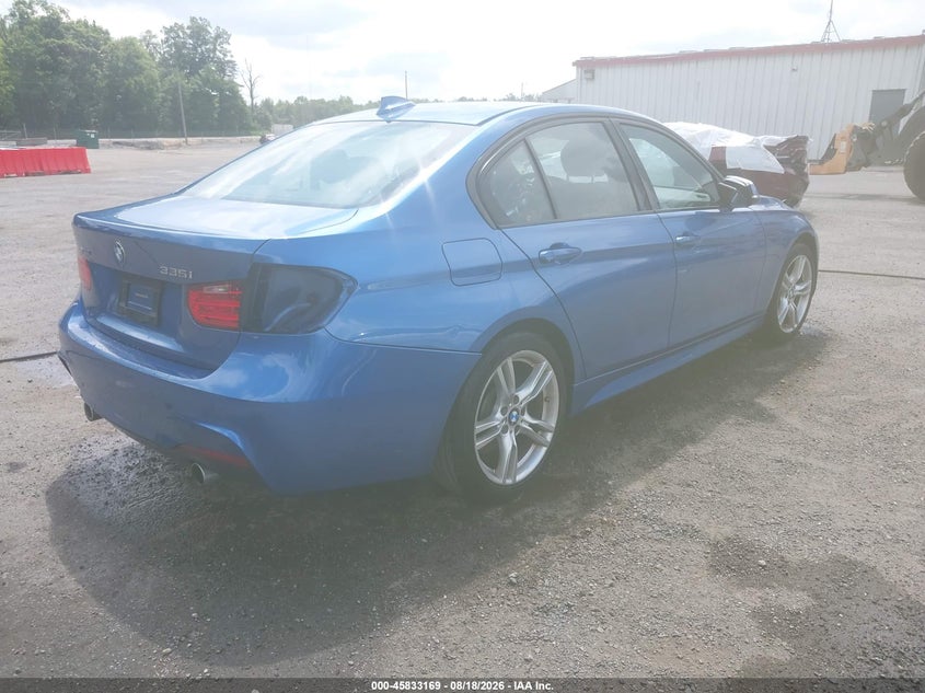 2015 BMW 3ER SEDAN 3.0L I-6 DI, DOHC, VVT, TURBO, 300HP