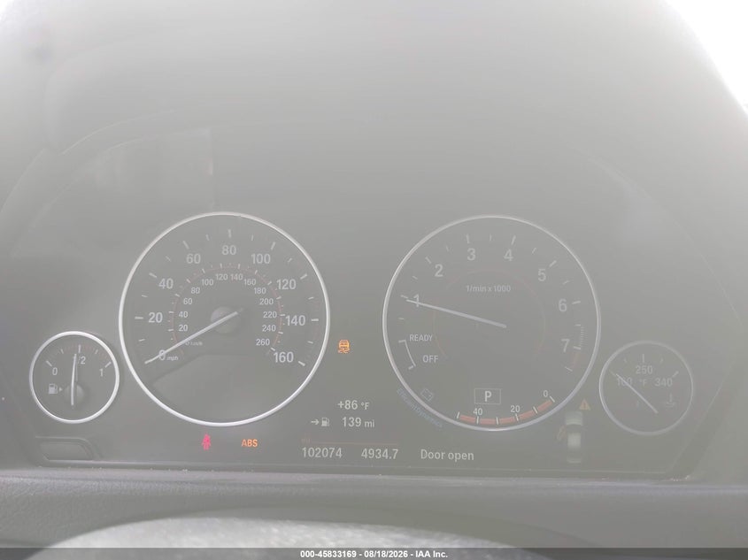 2015 BMW 3ER SEDAN 3.0L I-6 DI, DOHC, VVT, TURBO, 300HP