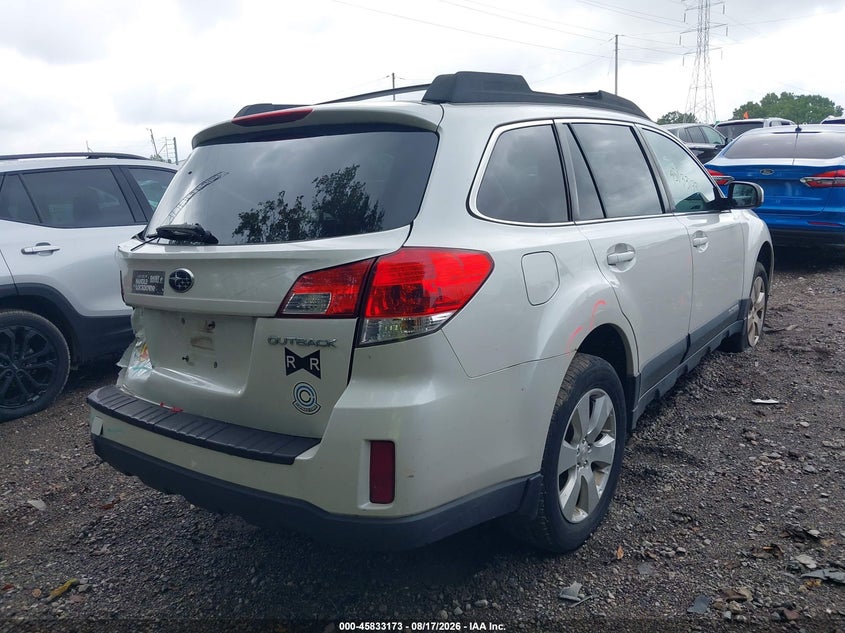 2012 SUBARU OUTBACK auction photo 4