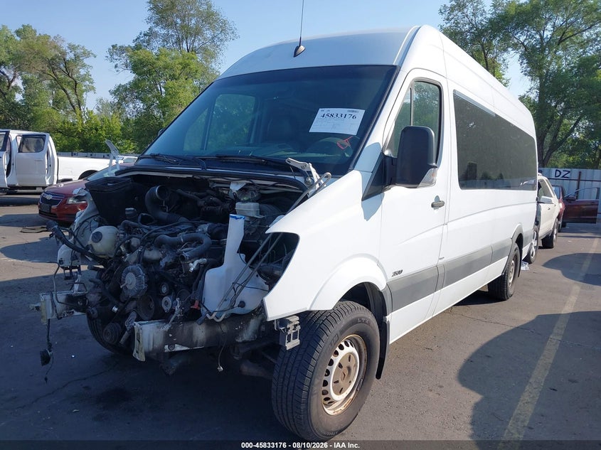 Vin: wdzpe8cc5b5555469, lot: 46332077, mercedes-benz sprinter 2500 high  roof 20112