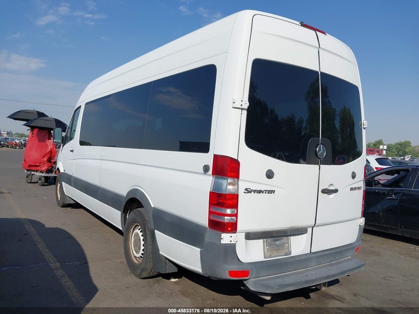 Vin: wdzpe8cc5b5555469, lot: 46332077, mercedes-benz sprinter 2500 high  roof 20113