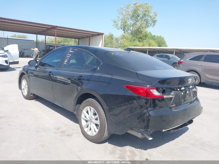 TOYOTA CAMRY 2026 VIN 4T1DAACK9TU742102