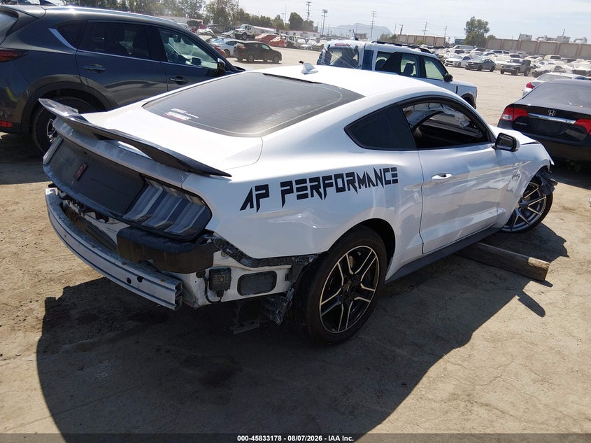 Vin: 1fa6p8cf1m5112647, lot: 46332079, ford mustang gt premium fastback 20214