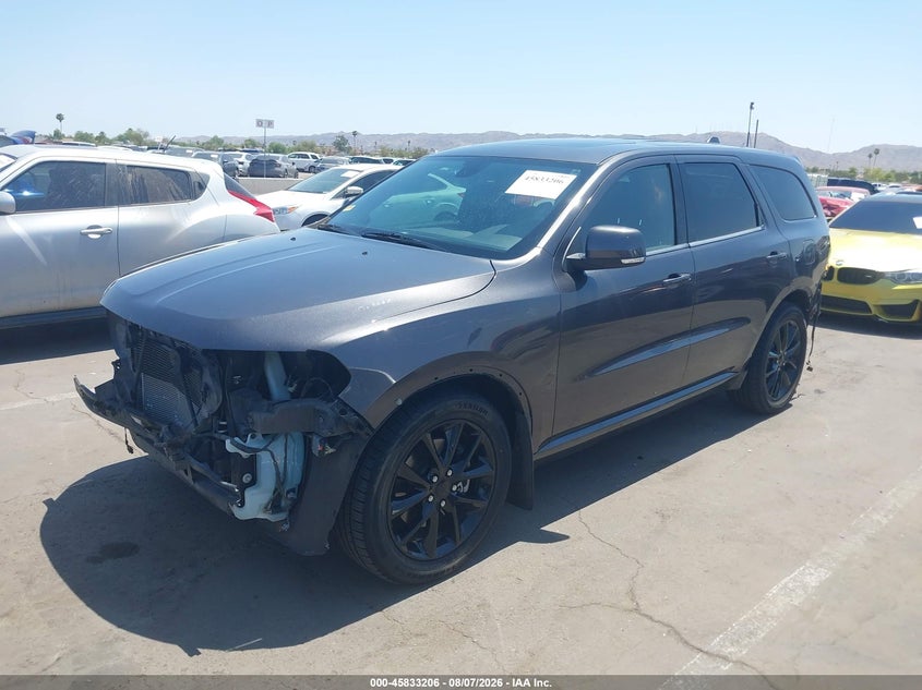 Vin: 1c4sdjct9hc881199, lot: 46332107, dodge durango r/t awd 20172