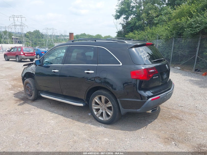 ACURA MDX 2010 VIN 2HNYD2H70AH508206