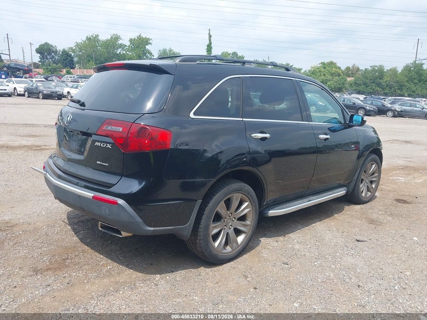 ACURA MDX 2010 VIN 2HNYD2H70AH508206