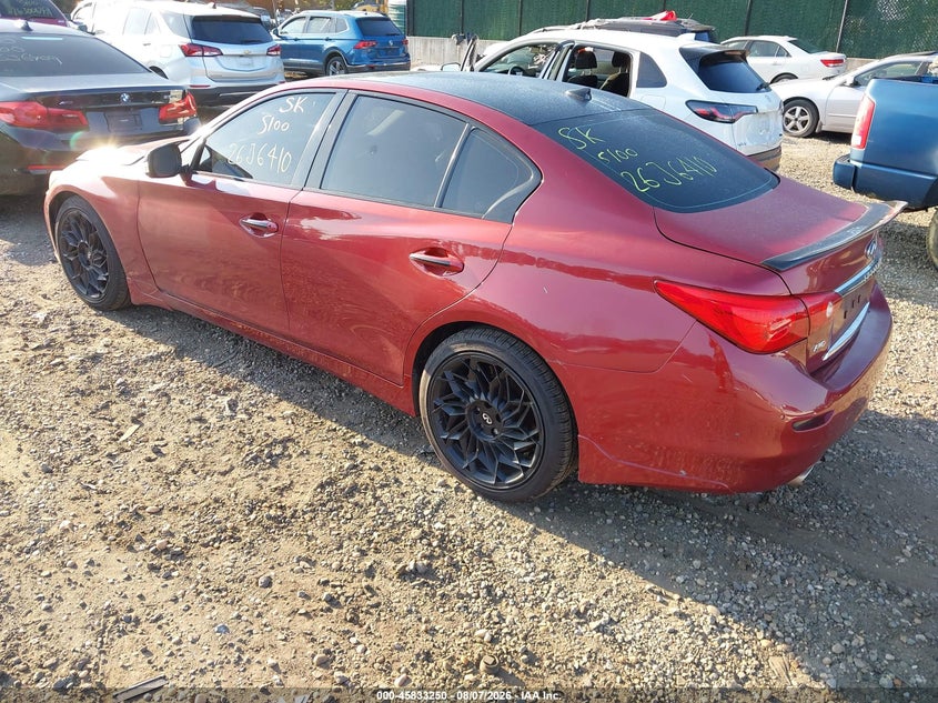 Vin: jn1bv7ar2fm420329, lot: 46332150, infiniti q50 sport 20153