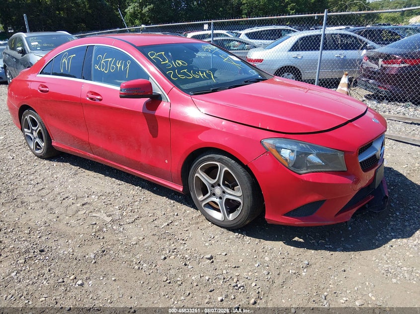 2014 MERCEDES-BENZ CLA 250 auction photo 1