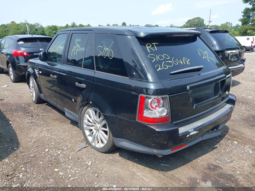 Vin: salsk2d45aa228365, lot: 46332154, land rover range rover sport hse 20103