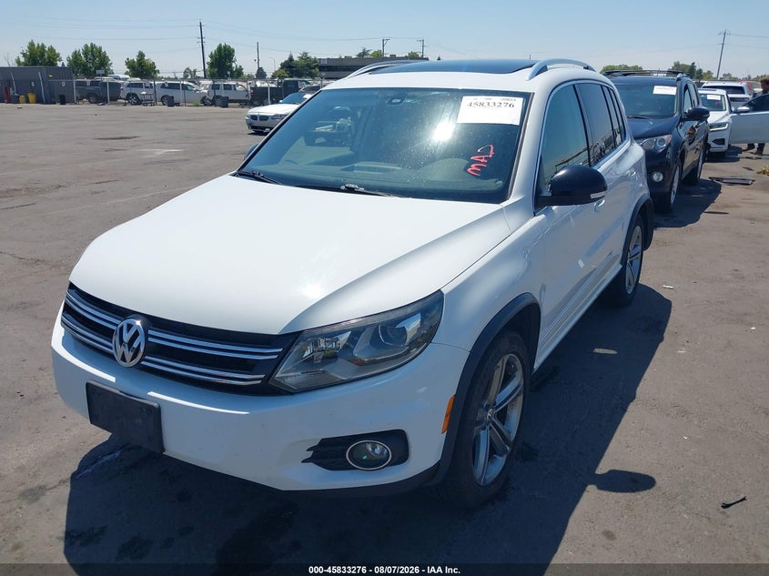 Vin: wvgtv7ax3hk020211, lot: 46332179, volkswagen tiguan 2.0t sport 20172