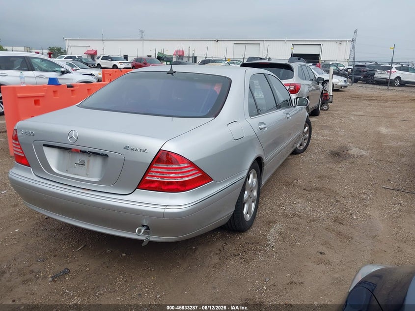 2004 MERCEDES-BENZ S 430 — zdjęcie 4