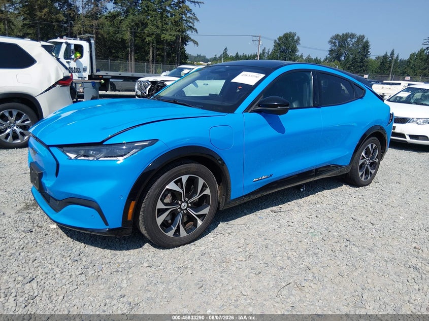 Vin: 3fmtk3r71nma20444, lot: 46332191, ford mustang mach-e premium 20222