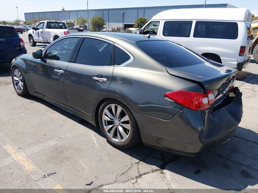 Vin: jn1by1ar9bm376747, lot: 46332197, infiniti m37x 20113