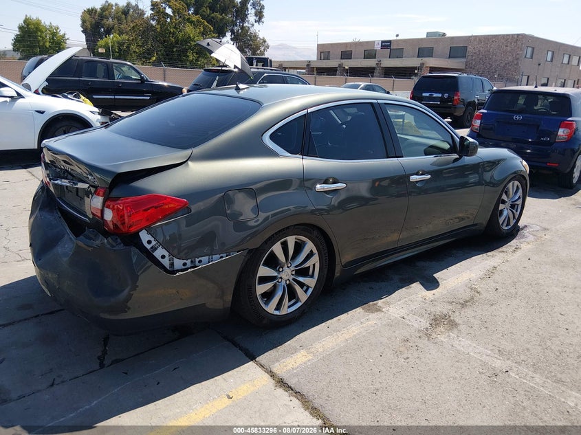 Vin: jn1by1ar9bm376747, lot: 46332197, infiniti m37x 20114