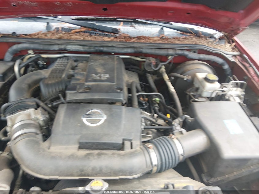 NISSAN PATHFINDER 2012 VIN 5N1AR1NN7CC619262