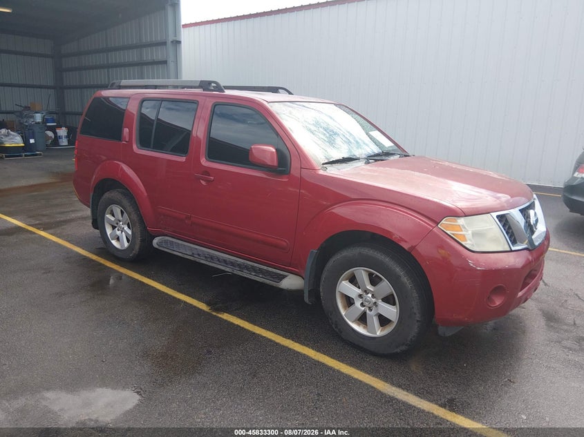 2012 NISSAN PATHFINDER auction photo 1