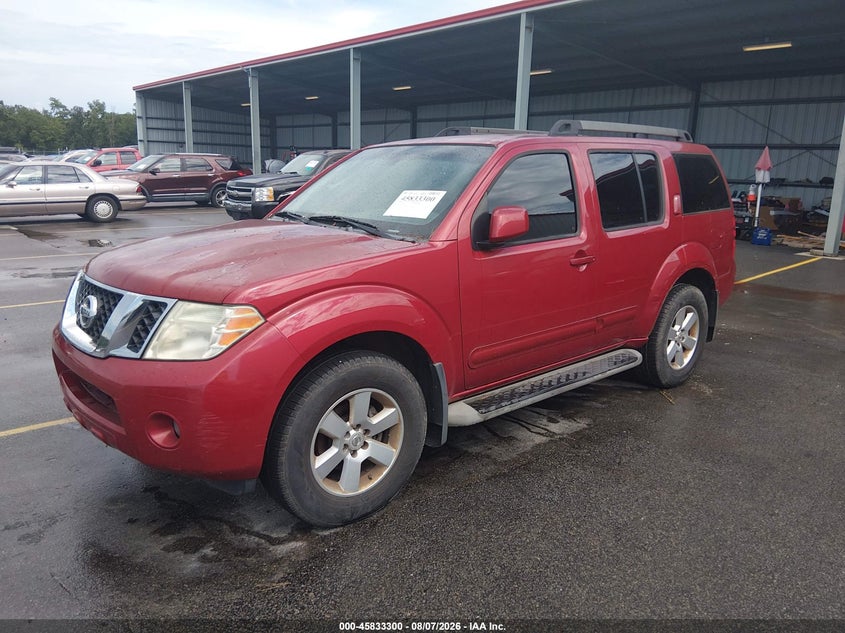 2012 NISSAN PATHFINDER auction photo 2