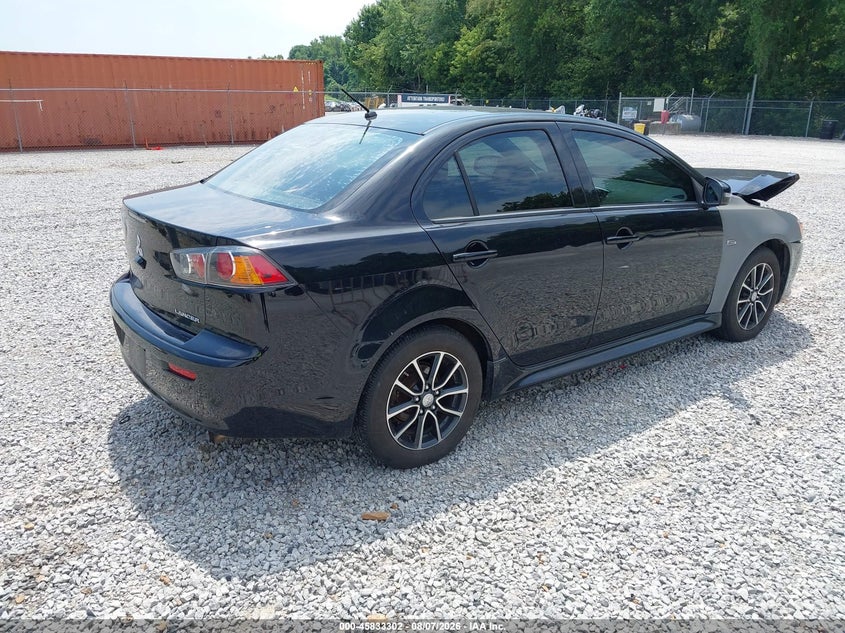 Vin: ja32u2fuxhu000237, lot: 46332204, mitsubishi lancer es 20174