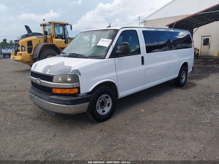 Vin: 1gazg1fg8b1153227, lot: 46332233, chevrolet express 3500 lt 20112