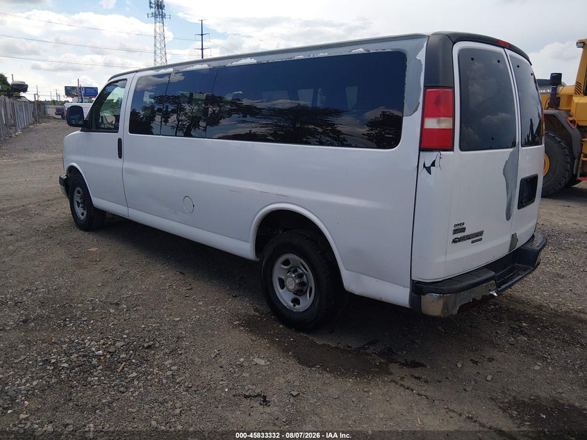 Vin: 1gazg1fg8b1153227, lot: 46332233, chevrolet express 3500 lt 20113