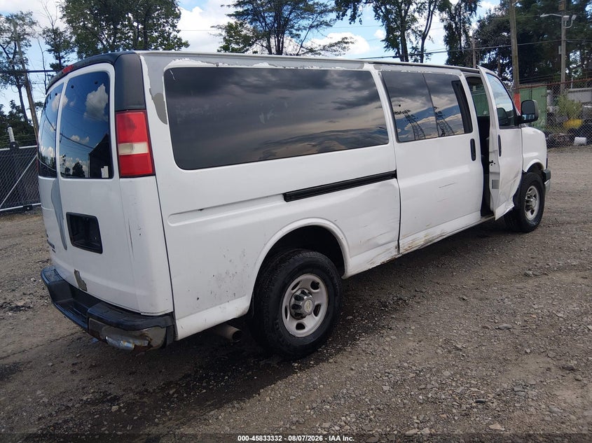 Vin: 1gazg1fg8b1153227, lot: 46332233, chevrolet express 3500 lt 20114