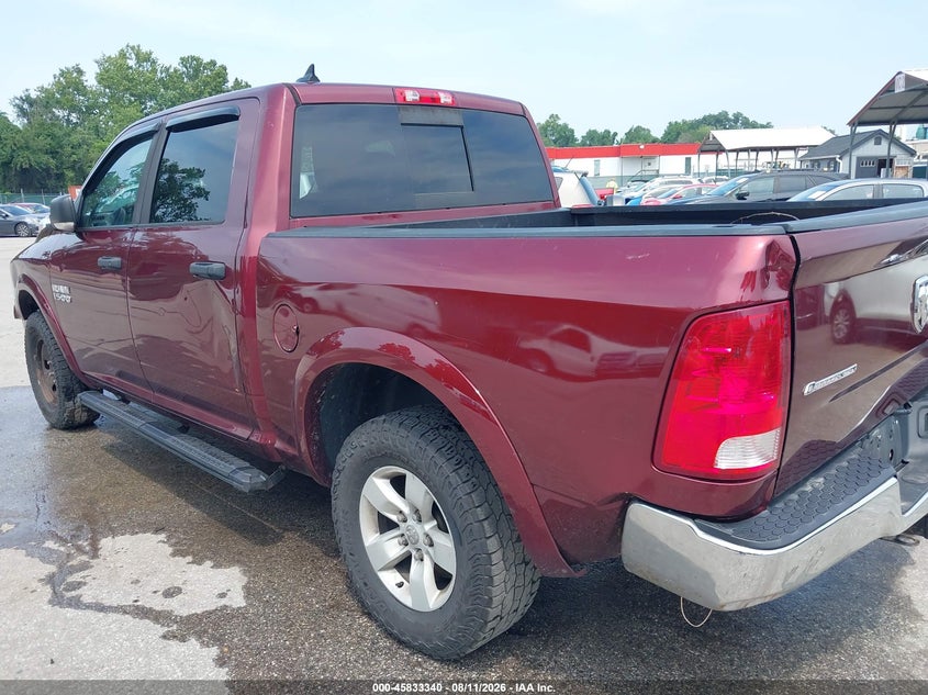 RAM 1500 2016 VIN 1C6RR7LGXGS316350