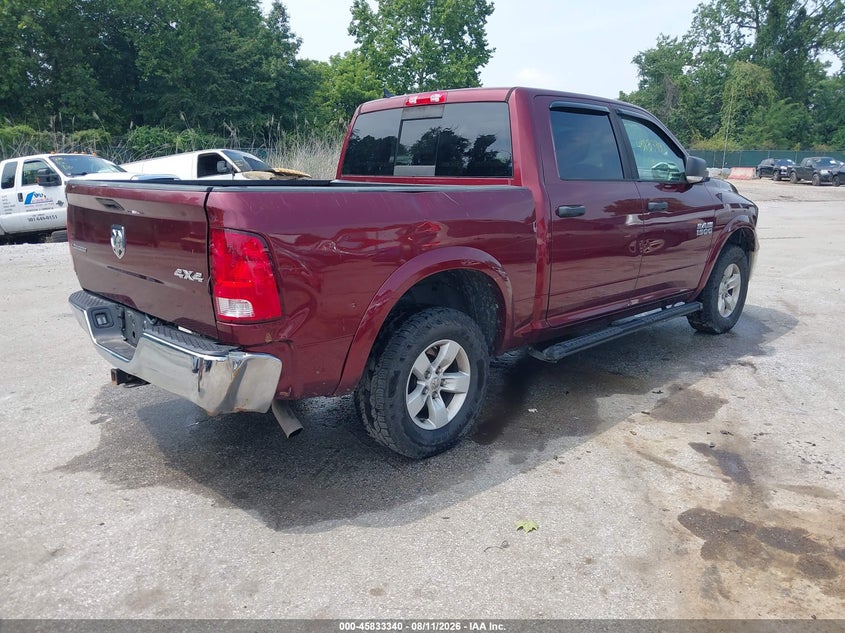 Vin: 1c6rr7lgxgs316350, lot: 46332241, ram 1500 outdoorsman 20164