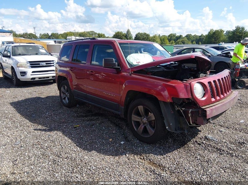 Vin: 1c4njpfa8fd274317, lot: 46332297, jeep patriot high altitude edition 2015 img_1