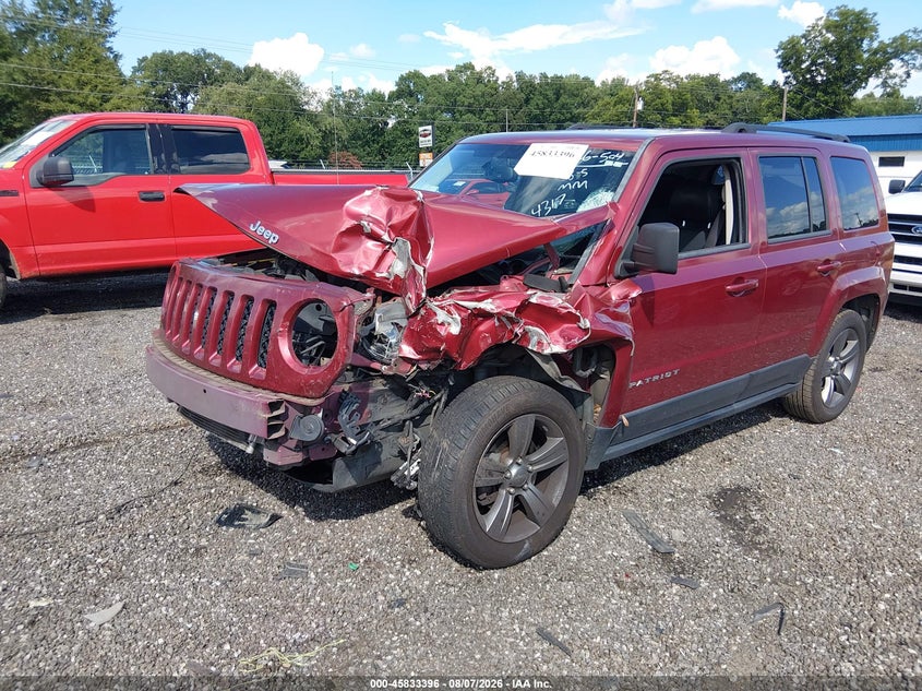 Vin: 1c4njpfa8fd274317, lot: 46332297, jeep patriot high altitude edition 20152