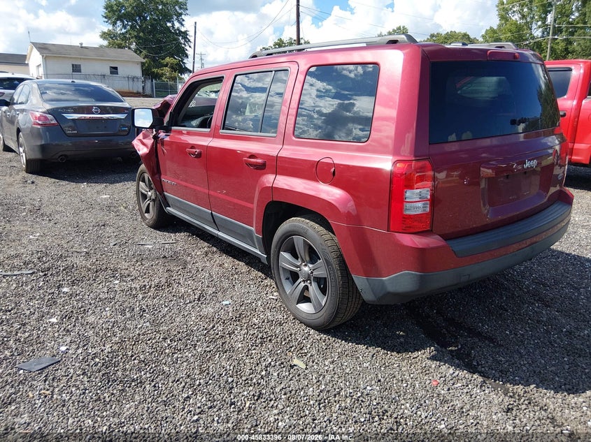 Vin: 1c4njpfa8fd274317, lot: 46332297, jeep patriot high altitude edition 20153