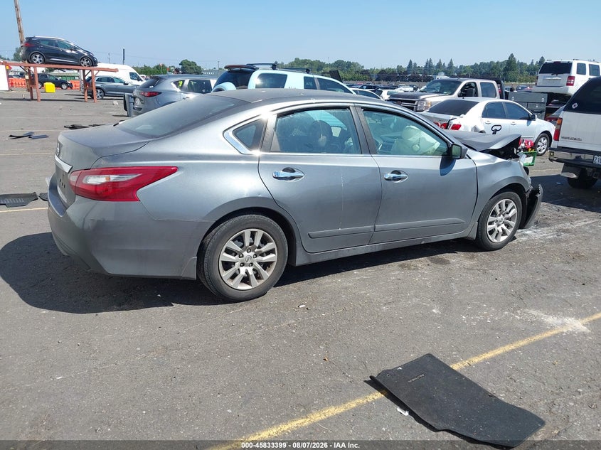 Vin: 1n4al3ap8jc273881, lot: 46332300, nissan altima 2.5 s 20184