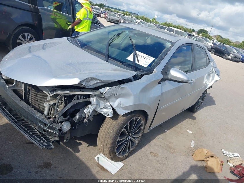 2014 TOYOTA COROLLA SEDAN 1.8L I-4 DOHC, VVT, 132HP