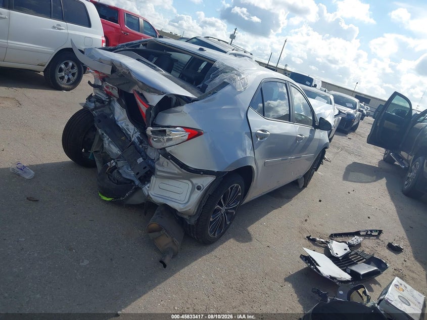 2014 TOYOTA COROLLA SEDAN 1.8L I-4 DOHC, VVT, 132HP